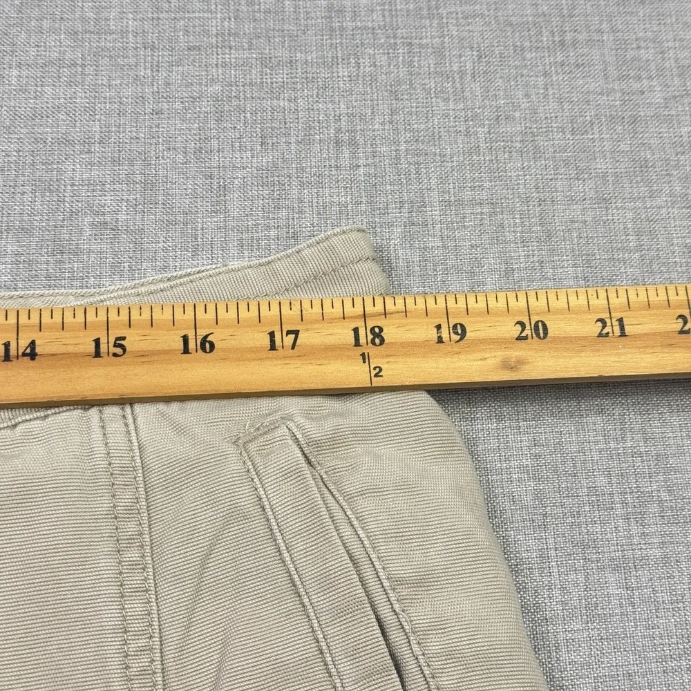 Tommy Bahama Cargo Shorts Mens 36 Beige Lyocell Cotton Canvas‎ Pockets 9